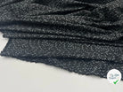 TISSU 100% COTON FERMIÈRE MICRO PAISLEY SUR FOND NOIR - My Little Coupon - tissu - coudre