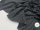 TISSU 100% COTON FERMIÈRE MICRO PAISLEY SUR FOND NOIR - My Little Coupon - tissu - coudre