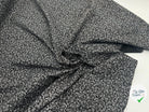 TISSU 100% COTON FERMIÈRE PAISLEY SUR FOND NOIR - My Little Coupon - tissu - coudre
