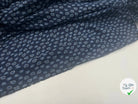 TISSU 100% COTON FERMIÈRE PETITS FEUILLAGES D'UNE NUIT SUR L'OCÉAN - My Little Coupon - tissu - coudre