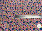 TISSU 100% VISCOSE FOND ROSE IMPRIMÉ BOUQUETS - My Little Coupon