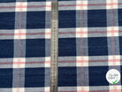 TISSU À CARREAUX MELI MELO DE CHAMBRAY ET D'INDIGO - My Little Coupon - tissu - coudre