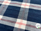 TISSU À CARREAUX MELI MELO DE CHAMBRAY ET D'INDIGO - My Little Coupon - tissu - coudre