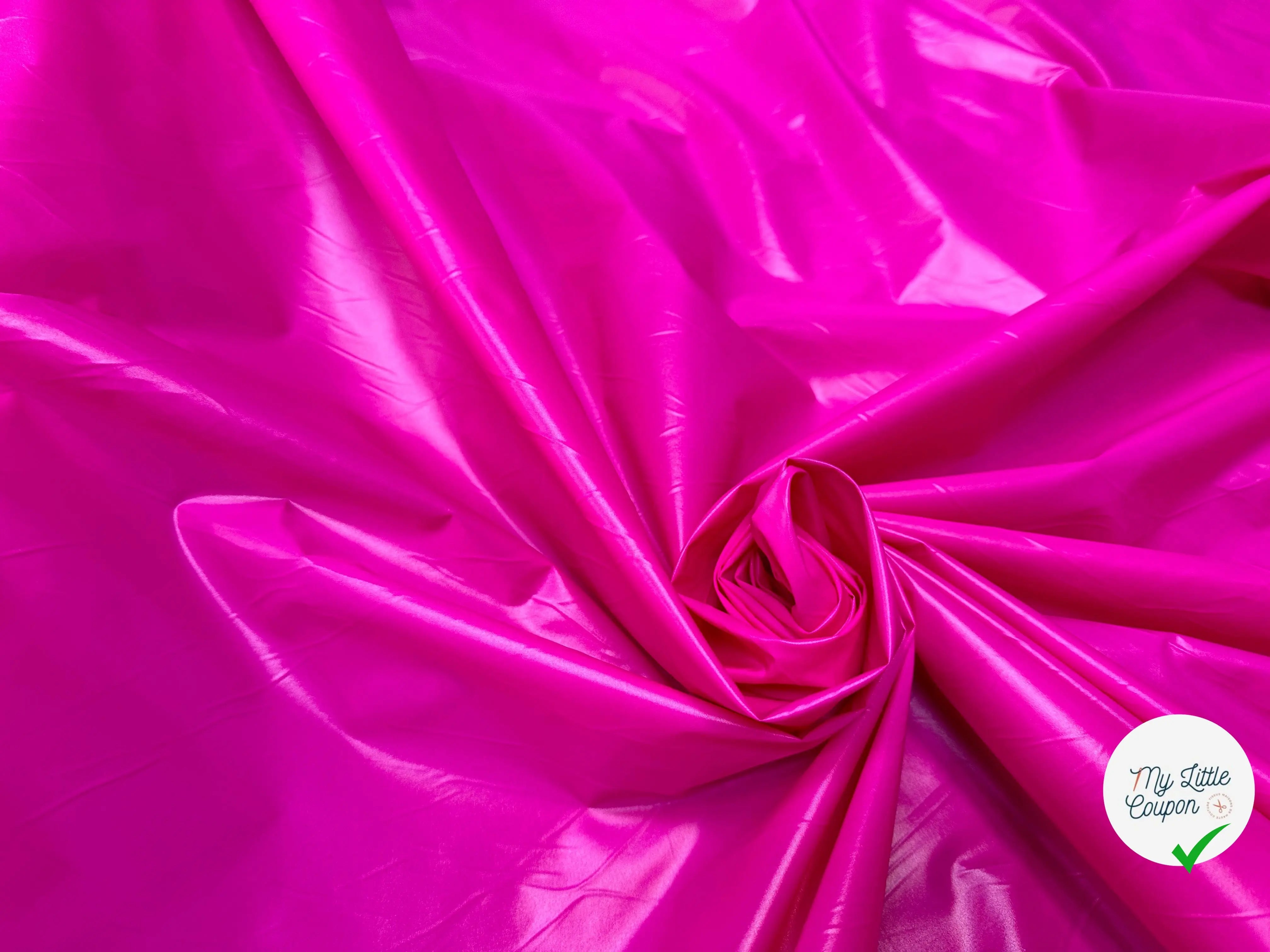 TISSU ANORAK ROSE IMPERMEABLE - My Little Coupon