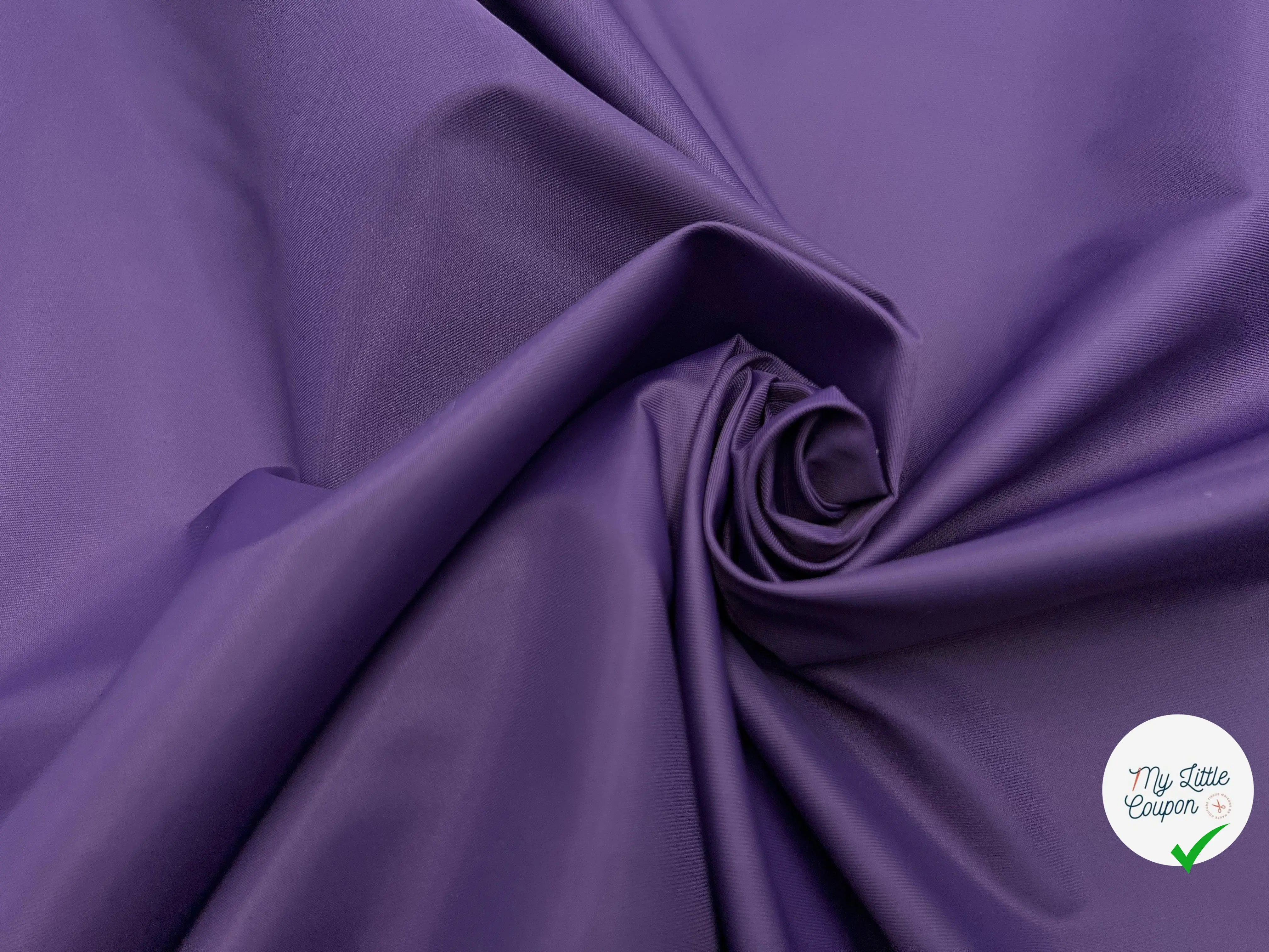 TISSU ANORAK VIOLET - My Little Coupon - tissu - coudre