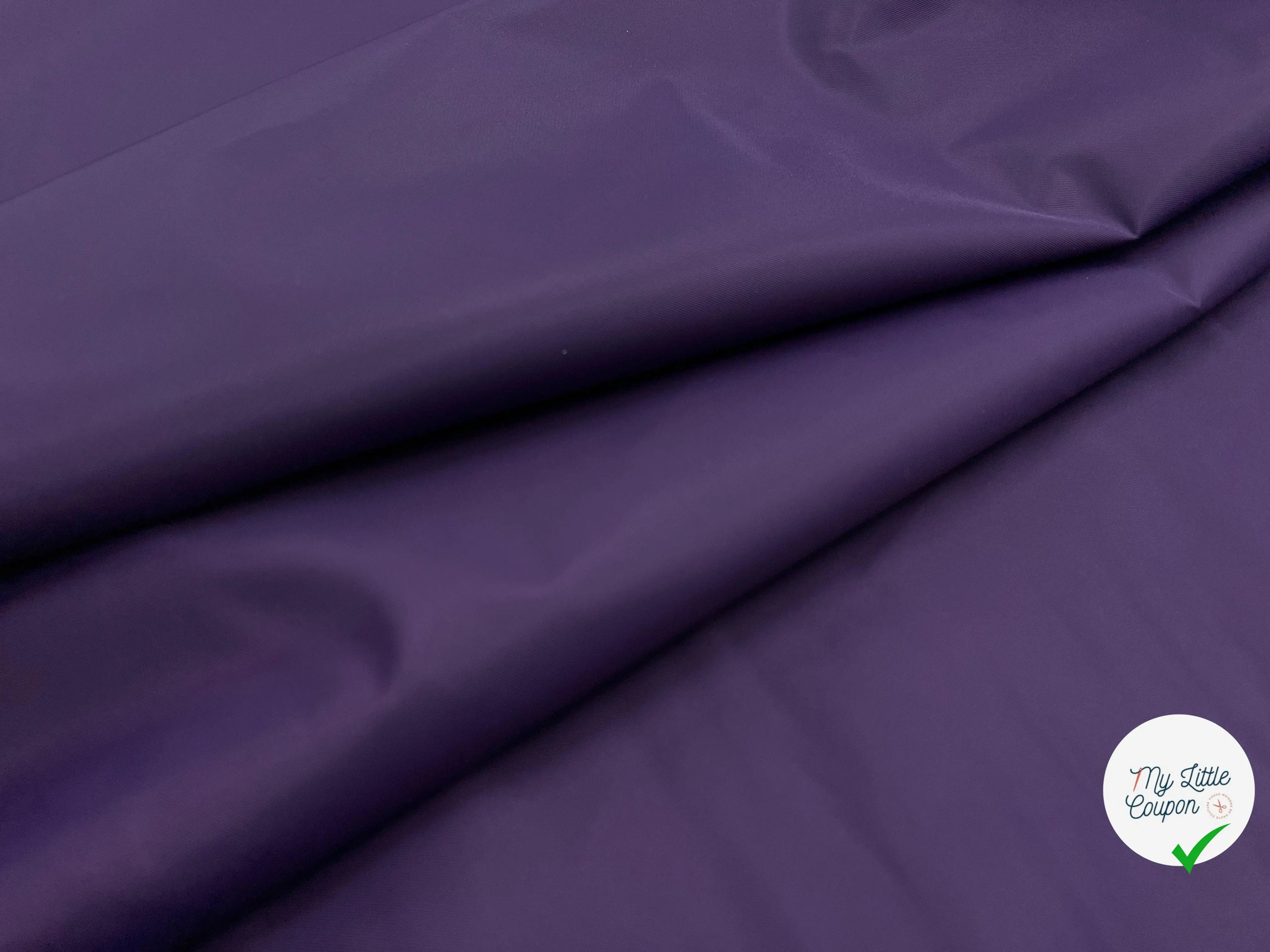 TISSU ANORAK VIOLET - My Little Coupon - tissu - coudre