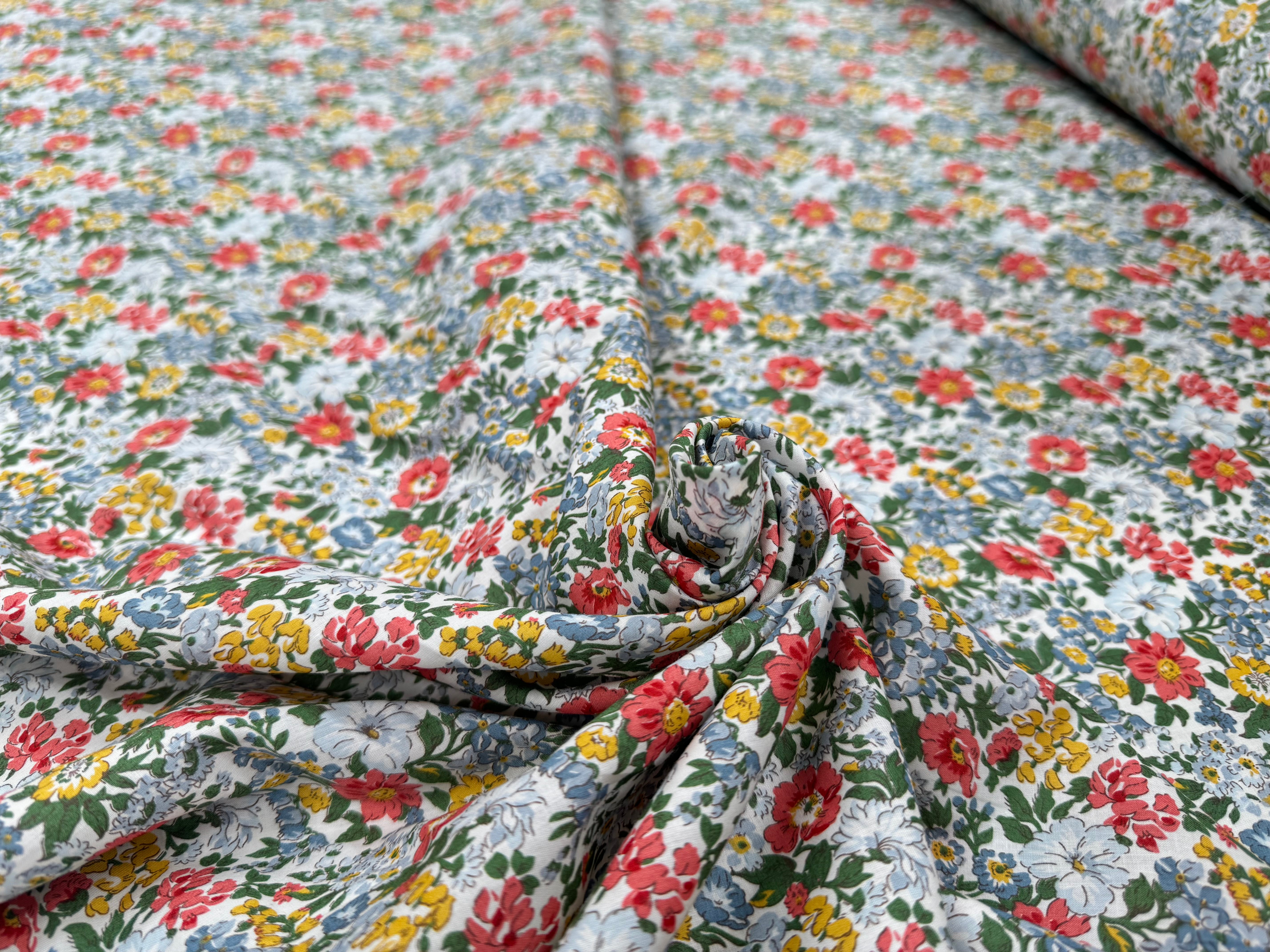TISSU BATISTE DE COTON PRESTIGIEUSE LONDON - My Little Coupon