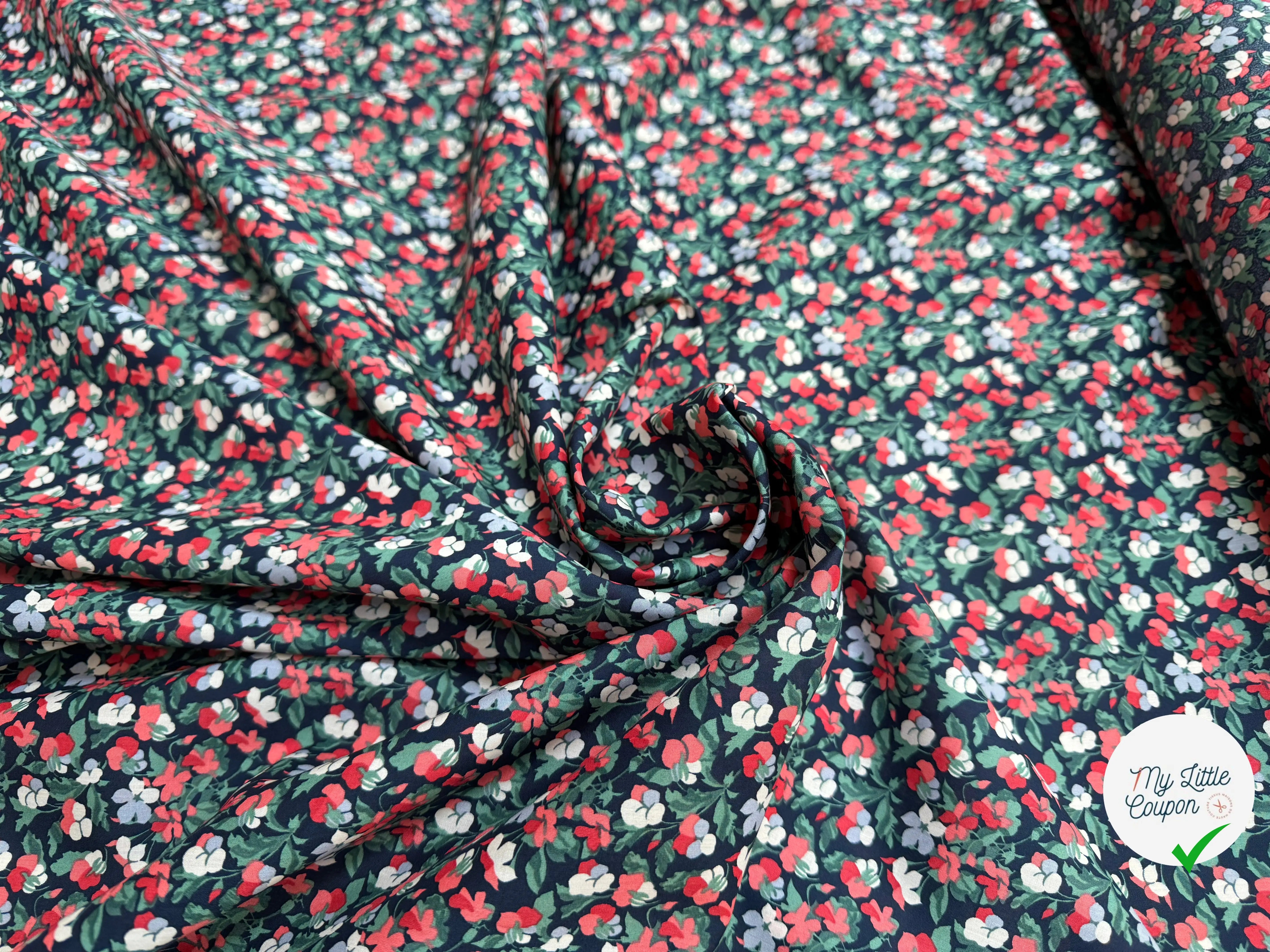 TISSU BATISTE DE COTON PRESTIGIEUSE LONDON - My Little Coupon