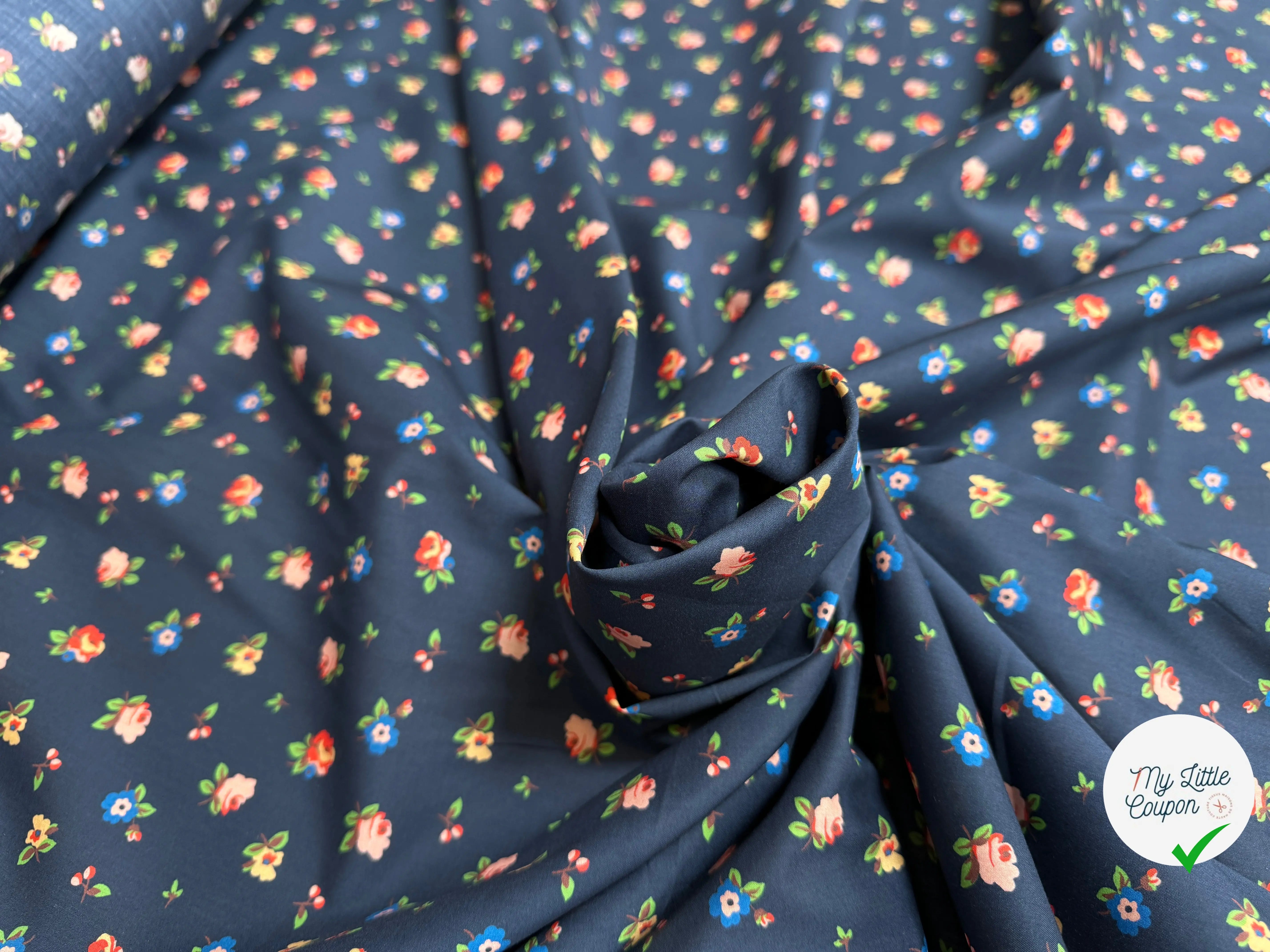 TISSU BATISTE DE COTON PRESTIGIEUSE LONDON - My Little Coupon