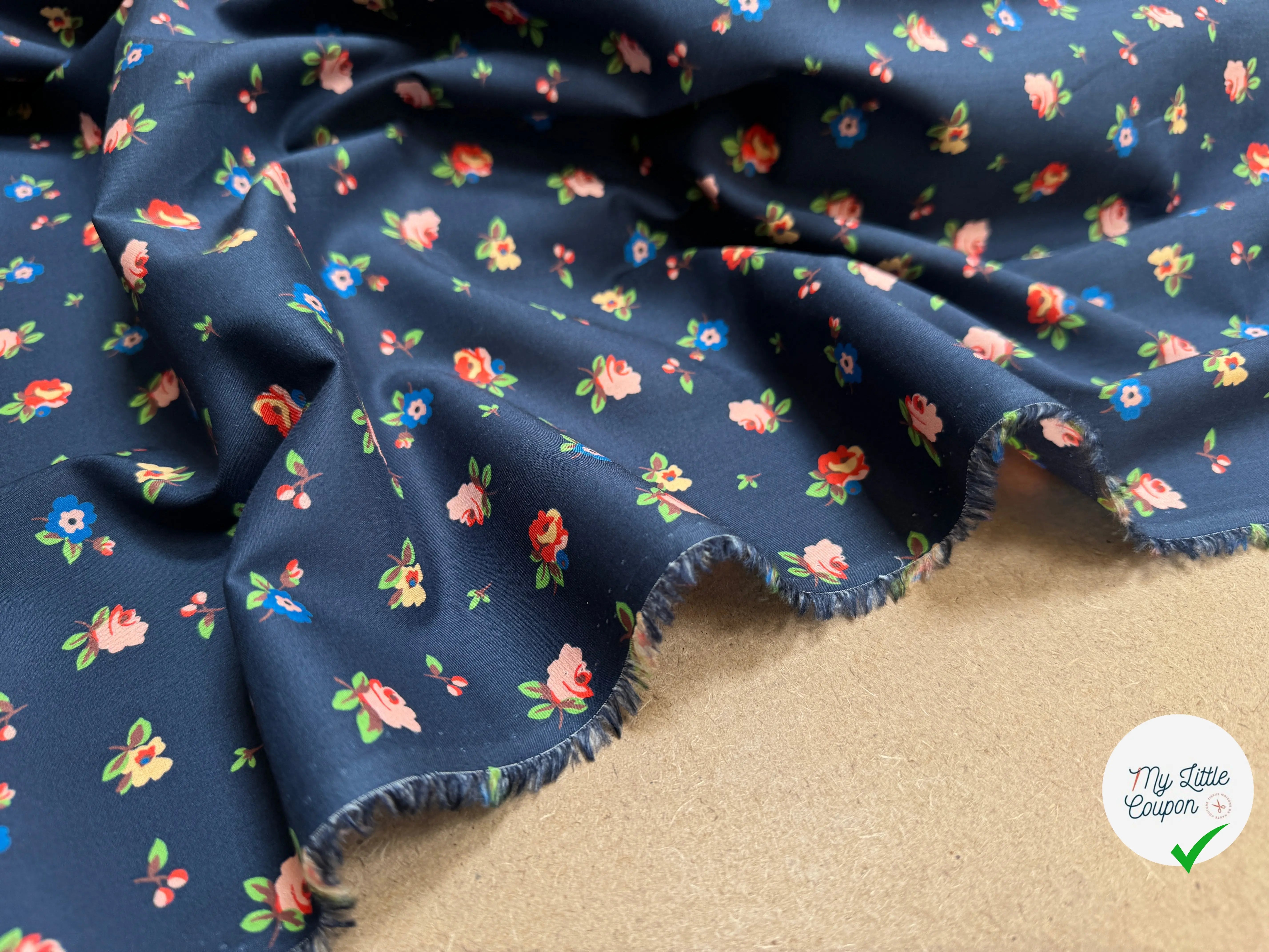 TISSU BATISTE DE COTON PRESTIGIEUSE LONDON - My Little Coupon