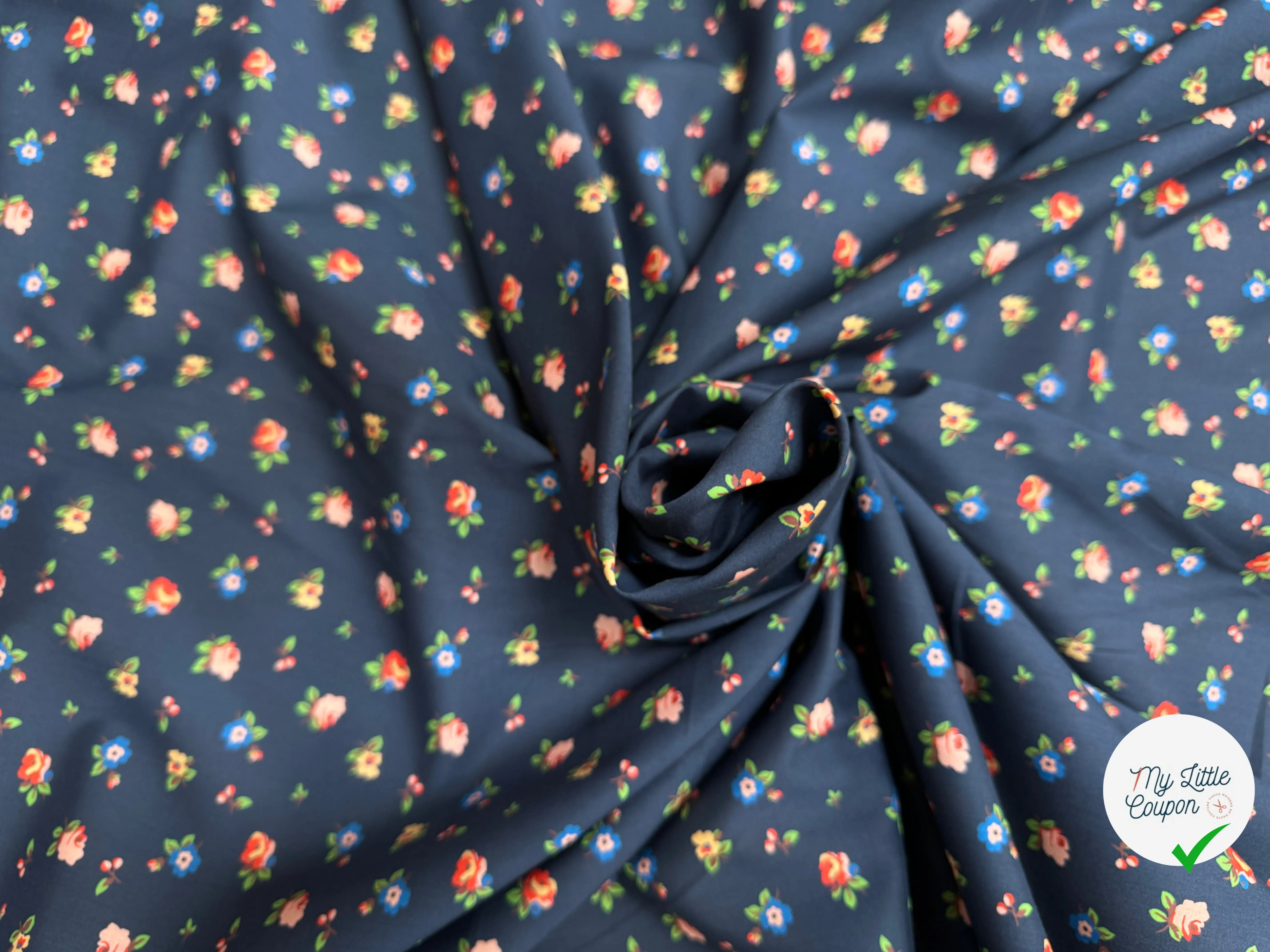 TISSU BATISTE DE COTON PRESTIGIEUSE LONDON - My Little Coupon