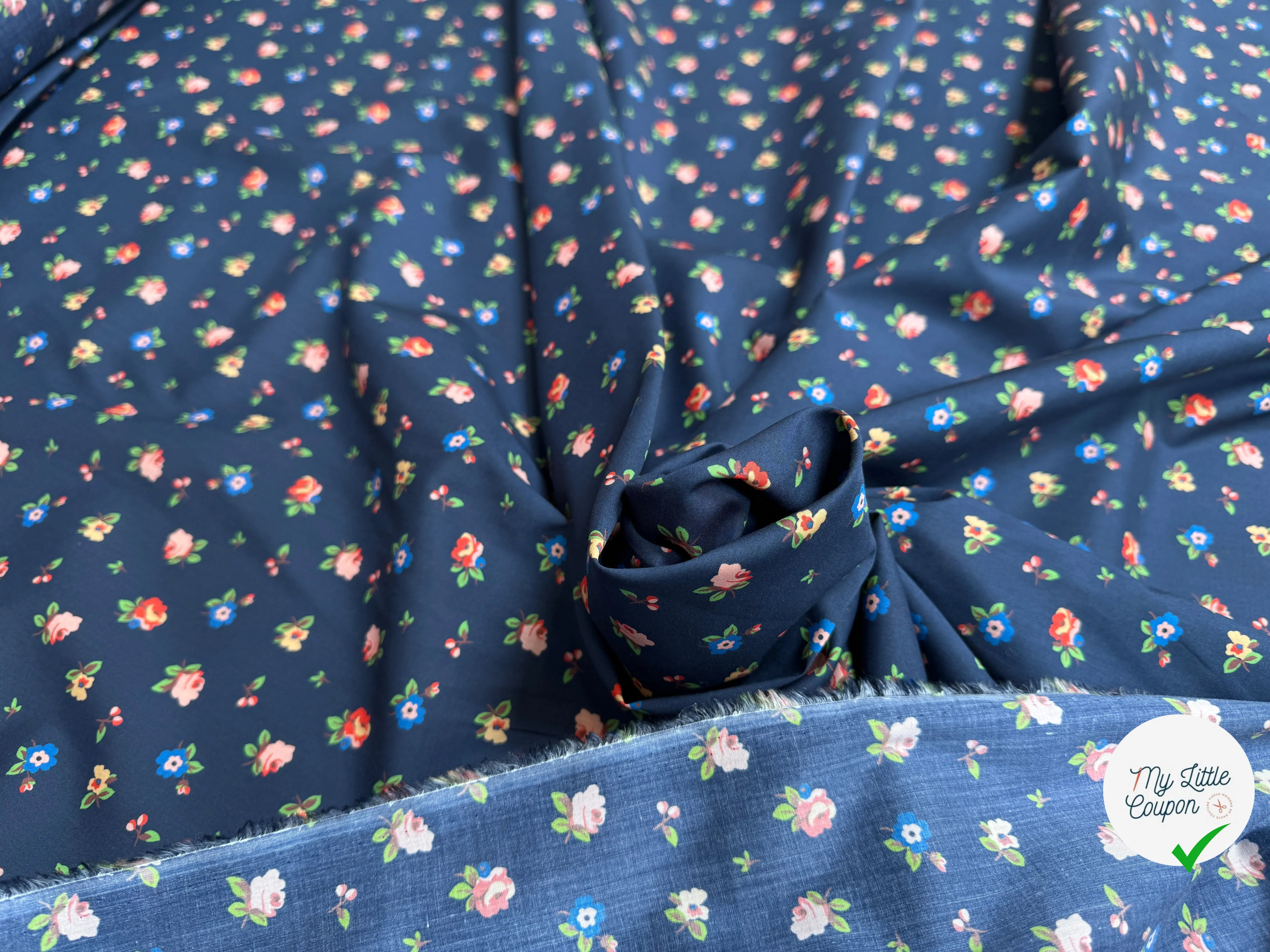 TISSU BATISTE DE COTON PRESTIGIEUSE LONDON - My Little Coupon