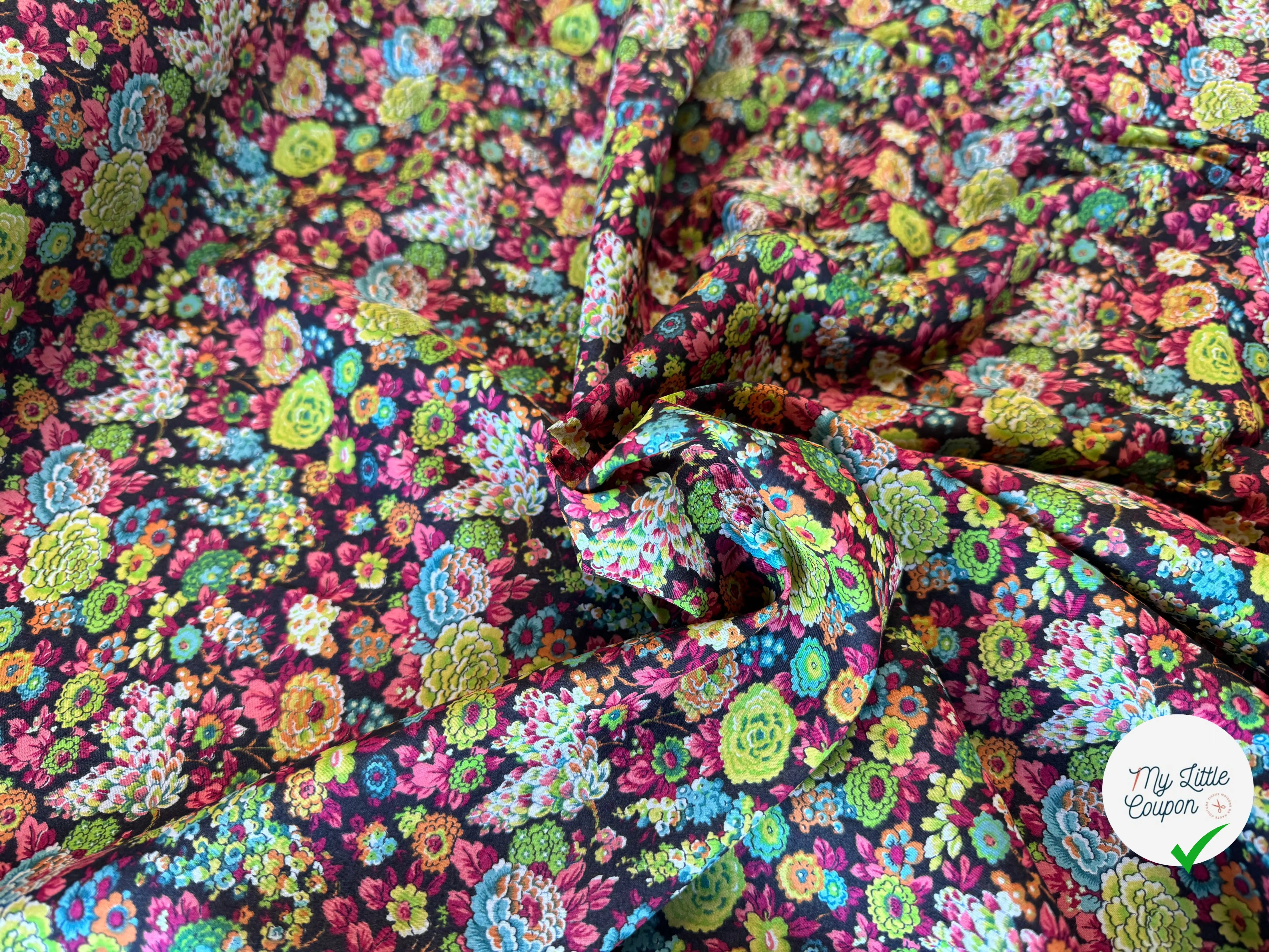 TISSU BATISTE DE COTON PRESTIGIEUSE LONDON - My Little Coupon