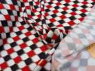TISSU BURLINGTON ROUGE ET NOIR - My Little Coupon