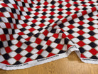 TISSU BURLINGTON ROUGE NOIR - My Little Coupon