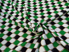 TISSU BURLINGTON VERT ET NOIR - My Little Coupon