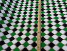 TISSU BURLINGTON VERT NOIR - My Little Coupon