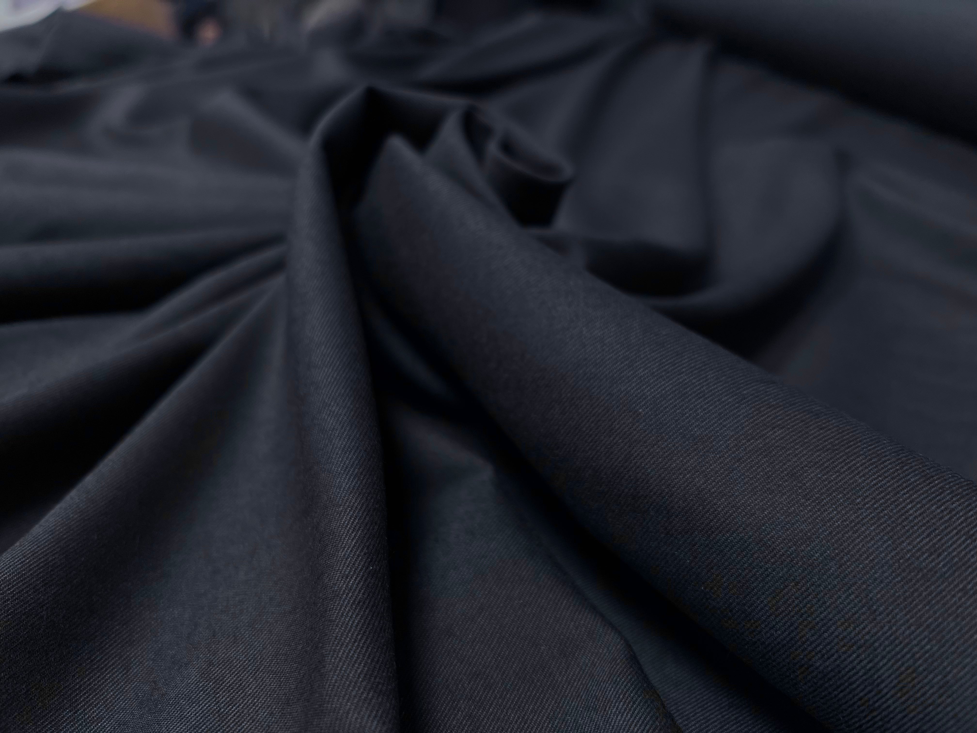 TISSU CHEMISE FLANELETTE COTON GRIS BLEUTÉ - My Little Coupon