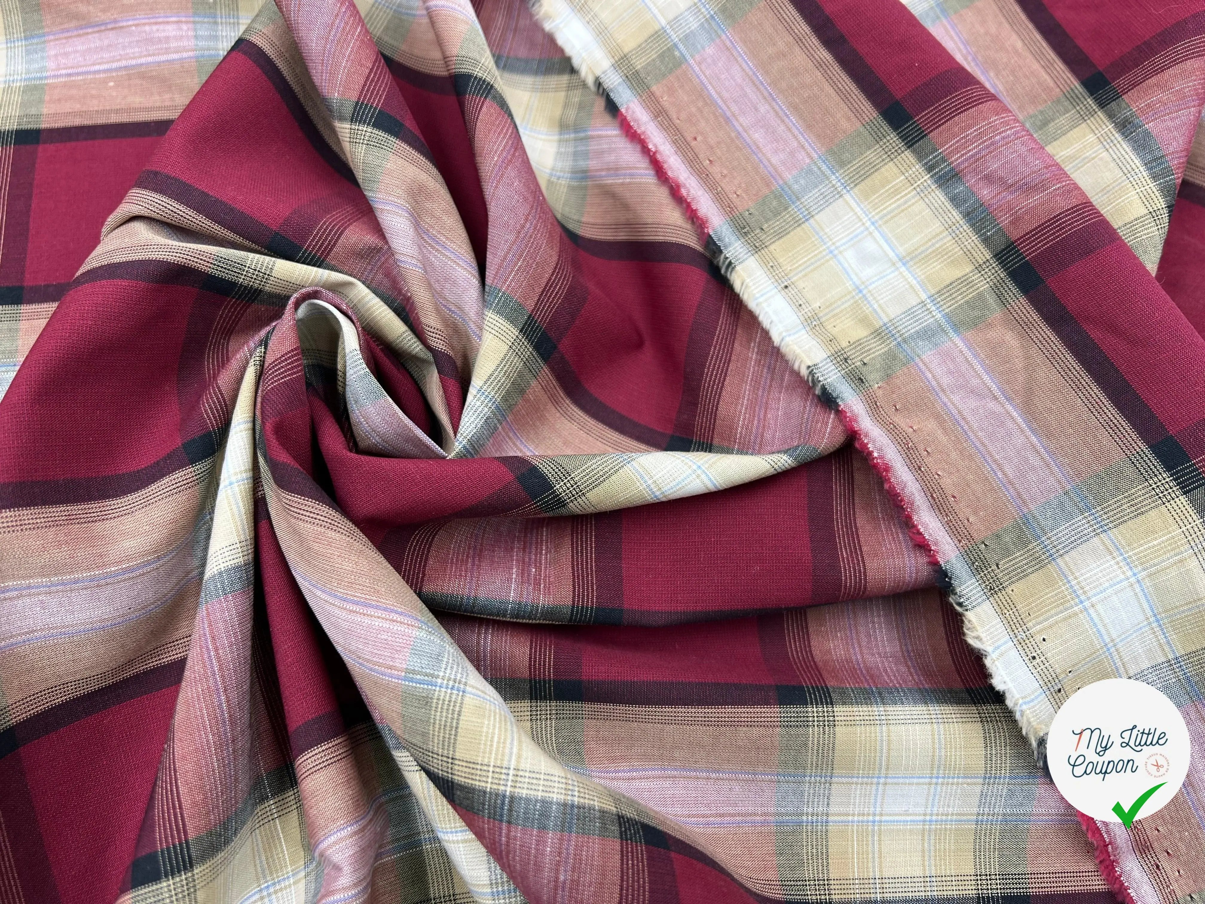 TISSU CHEMISE K-RHO - My Little Coupon - tissu - coudre