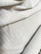 TISSU CHEMISE LÉGÈREMENT DUVETEUX RAYURES MADE IN PORTUGAL - My Little Coupon