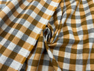 TISSU CHEMISE PILOU PETITS CARREAUX DOUX MSO