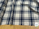 TISSU CHEMISE SUBTILE FALL JAPAN 1 NAVY BEIGE - My Little Coupon