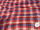 TISSU CHEMISE TRAPPEUR CARREAUX MULTICOLORES - My Little Coupon