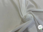 TISSU COTON LYOCELL FLUIDE ET DOUX BLANC - My Little Coupon