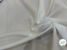 TISSU COTON LYOCELL FLUIDE ET DOUX BLANC - My Little Coupon