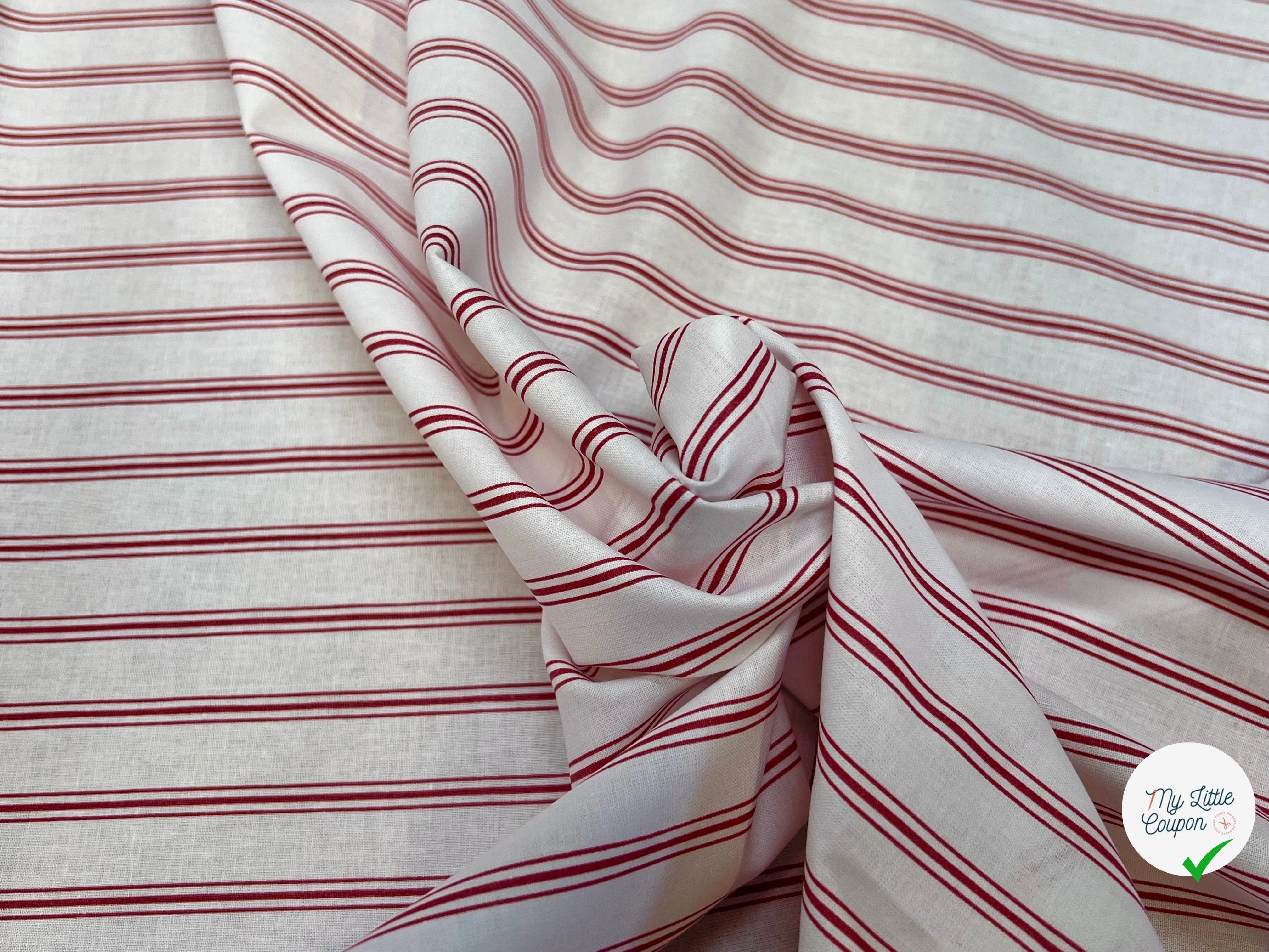 TISSU COTON REGENCE ROUGE 150 - My Little Coupon