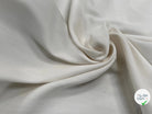 TISSU COTON SATINÉ NUDE 27% SOIE (ÉCRU) - My Little Coupon