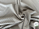 TISSU COTON SERGÉ CARREAUX 5MM PISTACHIO MAUVE - My Little Coupon