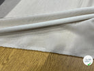 TISSU CREPE LÉGÈREMENT SATINÉ FLUIDE BLANC CASSÉ - My Little Coupon