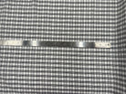 TISSU DE COTON CARREAUX NOIR ET BLANC MSO