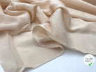 TISSU DE SOIE MATE SAUMON - My Little Coupon - tissu - coudre