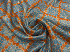 TISSU DE SOIE TONIC ARTDECO FIL MÉTAL MSO