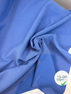 TISSU DOUBLE ETOFFE POUDRE BLEU DE PRUSSE MSO