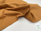 TISSU DRILL DE COTON PEIGNÉ CAMEL - My Little Coupon - tissu - coudre