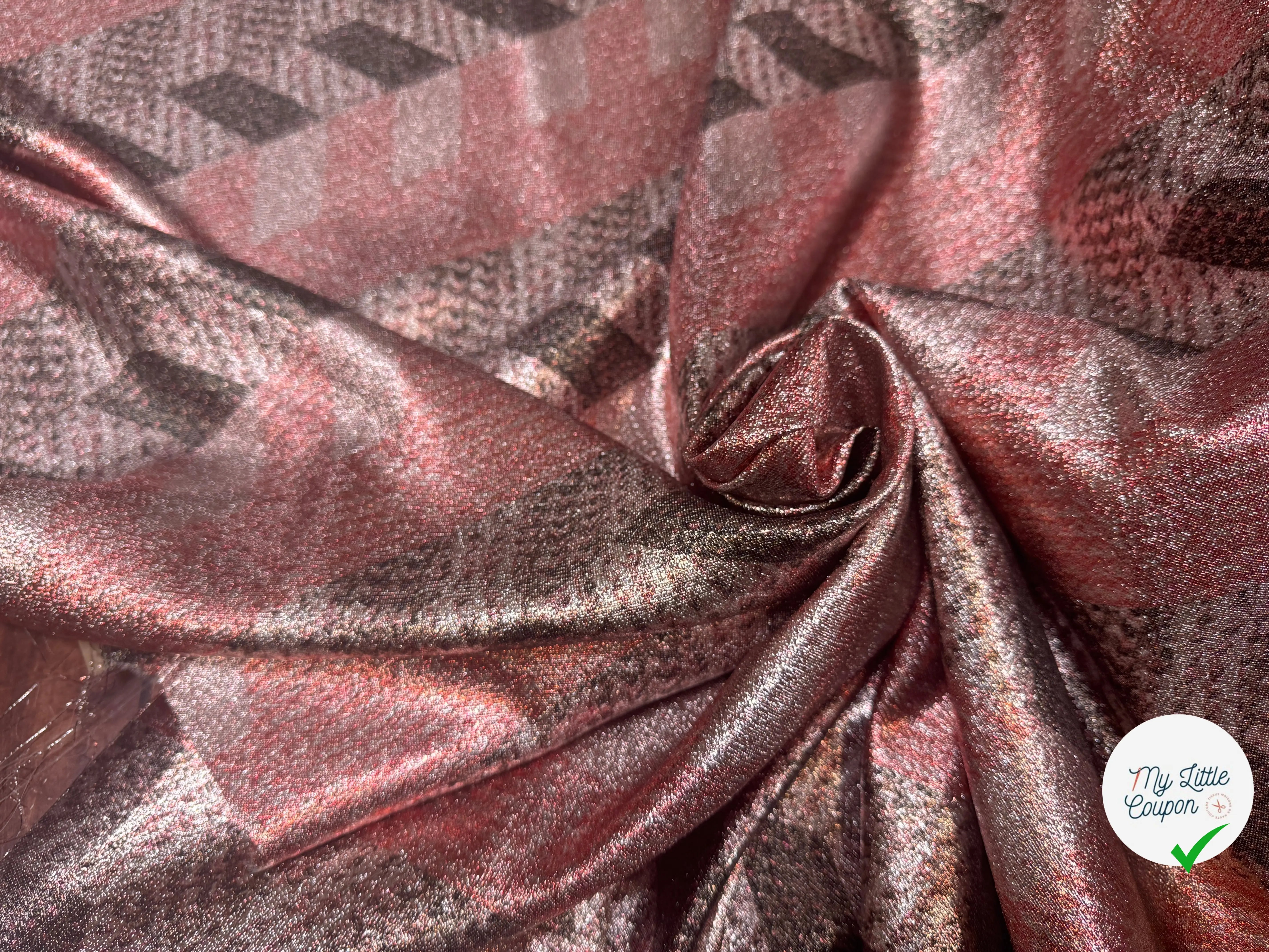 TISSU DRILL LAMÉ FANTAISIE - My Little Coupon