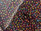 TISSU FLUIDE IMPIRMÉ PISTILLES DE COULEURS MLC INTERN