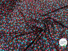 TISSU FLUIDE IMPIRMÉ PISTILLES MULTICOLORES MLC INTERN