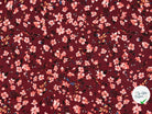 TISSU FLUIDE IMPRIMÉ FLEURS D'AUTOMNE - My Little Coupon - tissu - coudre