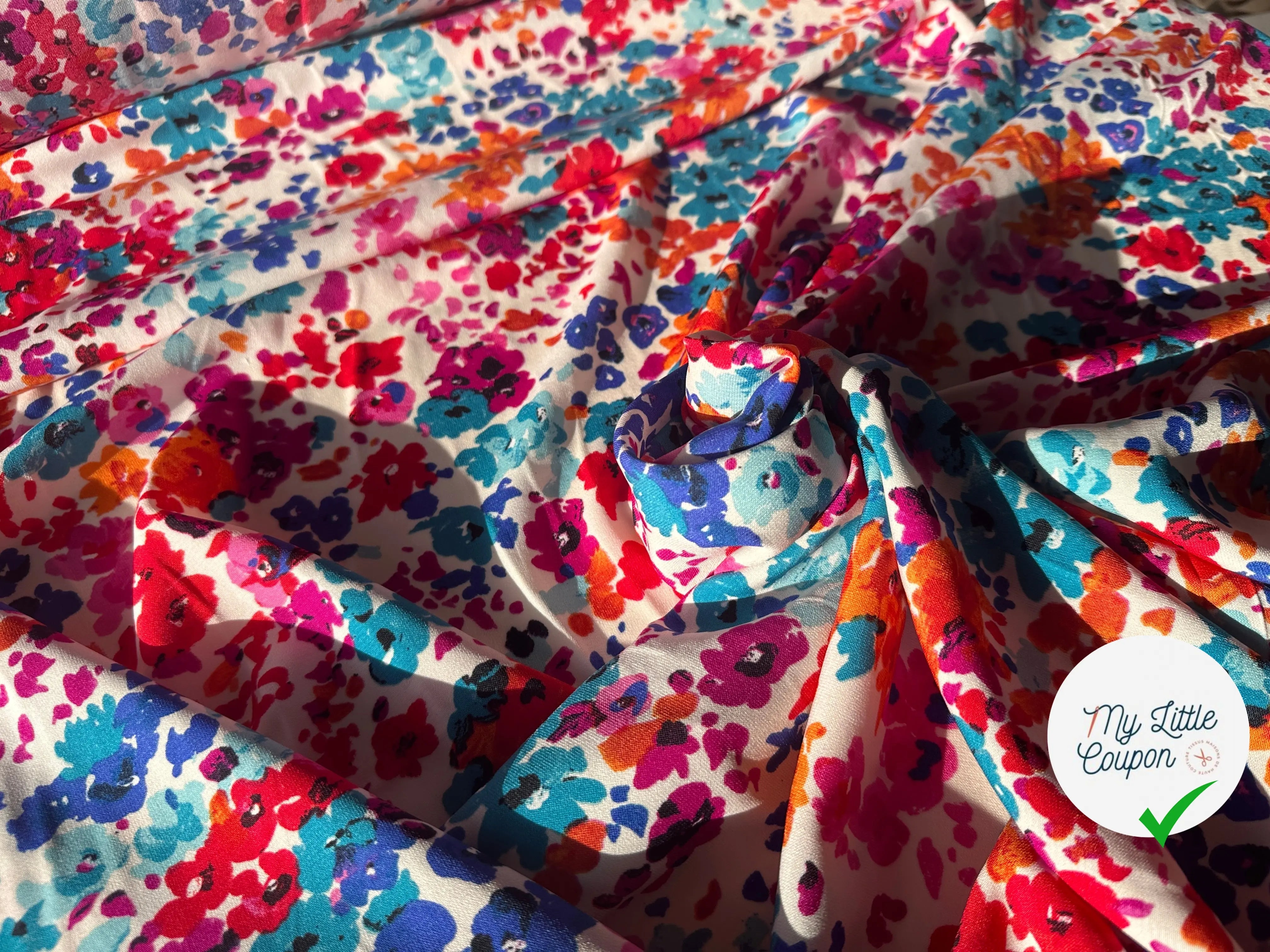 TISSU FLUIDE TOUCHER PEAU DE PÊCHE BOUFFÉE DE PRINTEMPS MLC INTERN