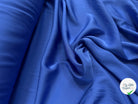 TISSU FLUIDE VISCOSE ET SOIE BLEUET - My Little Coupon