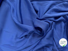 TISSU FLUIDE VISCOSE ET SOIE BLEUET - My Little Coupon