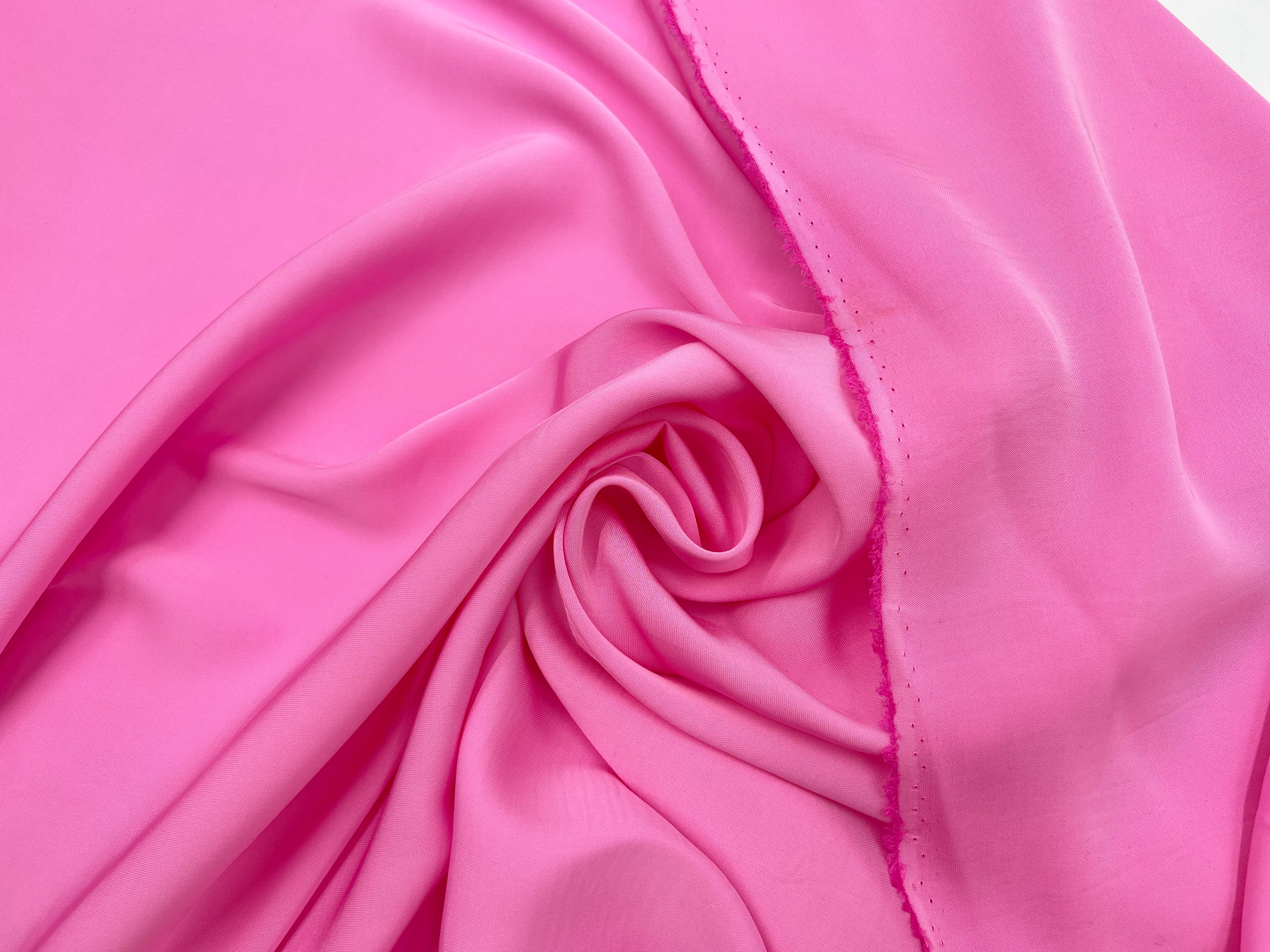 TISSU FLUIDE VISCOSE ET SOIE CANDY PINK MSO