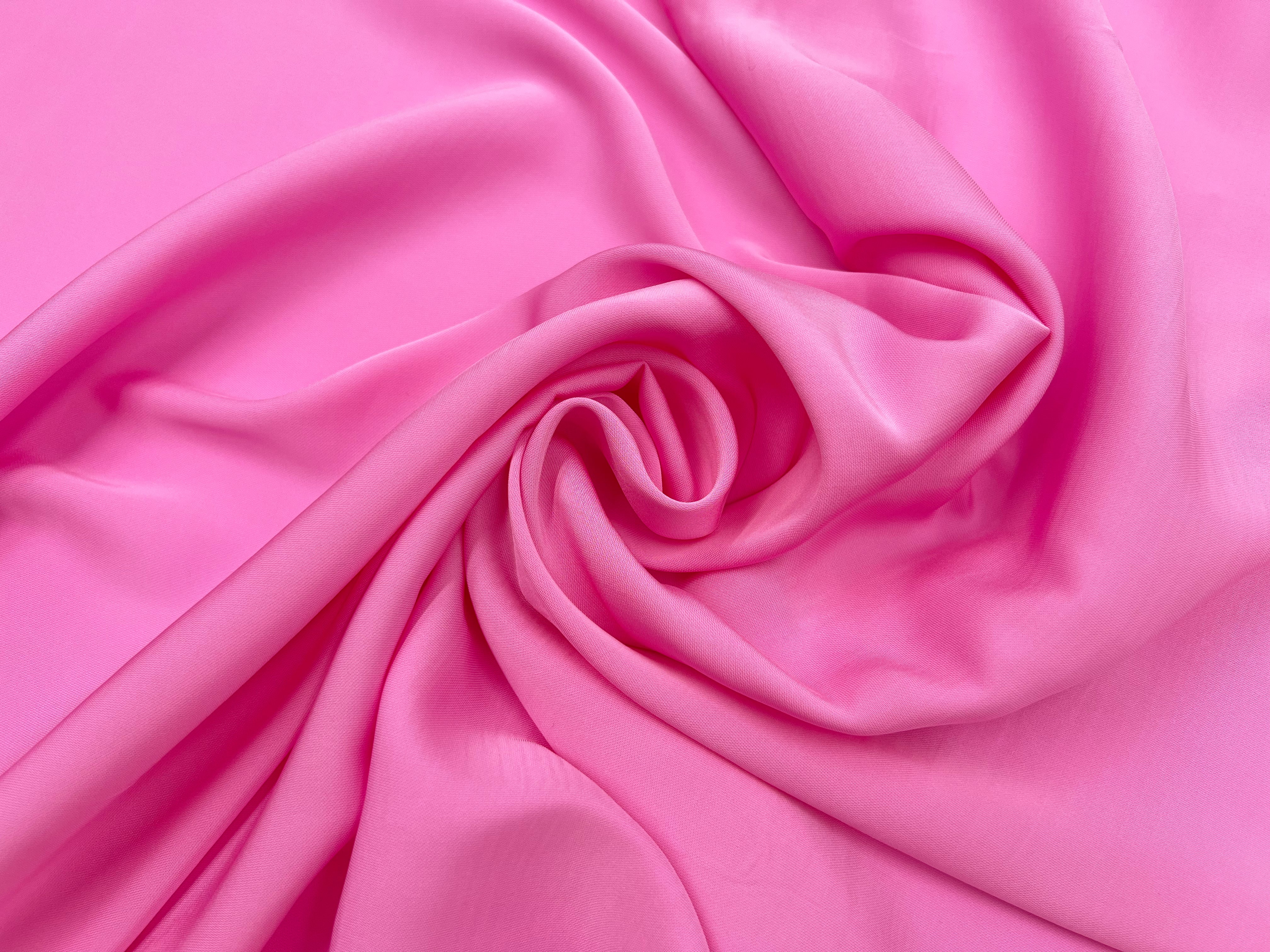 TISSU FLUIDE VISCOSE ET SOIE CANDY PINK MSO