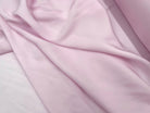 TISSU FLUIDE VISCOSE ET SOIE ROSE PÂLE MSO