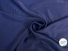 TISSU FLUIDE VISCOSE FROIDE BLEU - My Little Coupon