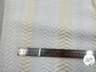 TISSU JACQUARD CHEVRONS BLANC - My Little Coupon - tissu - coudre